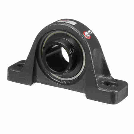 BROWNING Mounted Cast Iron Two Bolt Pillow Block Ball Bearing, VPS-223 AH VPS-223 AH